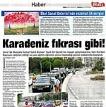 Sabah Egeli, 29 Eylül 2015
