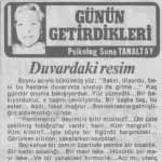 Posta, 25 Mayıs 1985