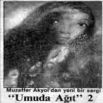 'Umuda Ağıt' Sergisi haberi, 1989