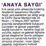 Gaste, Mayıs 2007