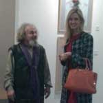 Wilma Elles ile Artbosphorus Çağdaş Sanat Fuarı'nda, 2013